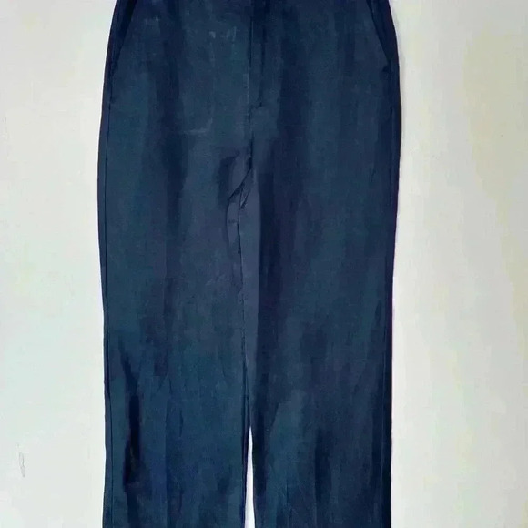 Scotch & Soda Edie Tailored Wide-Leg Linen-Blend Trousers - Picture 4 of 10